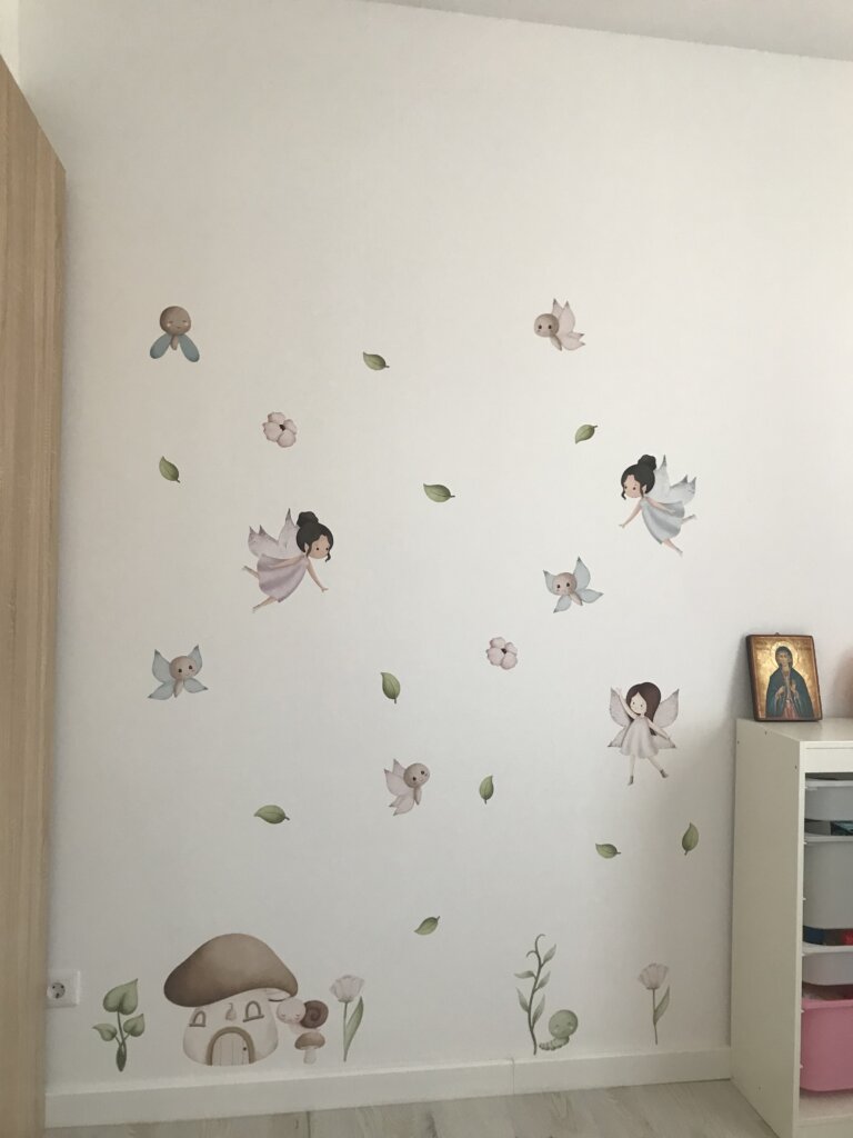 Parere client autocolant textil Zane fete