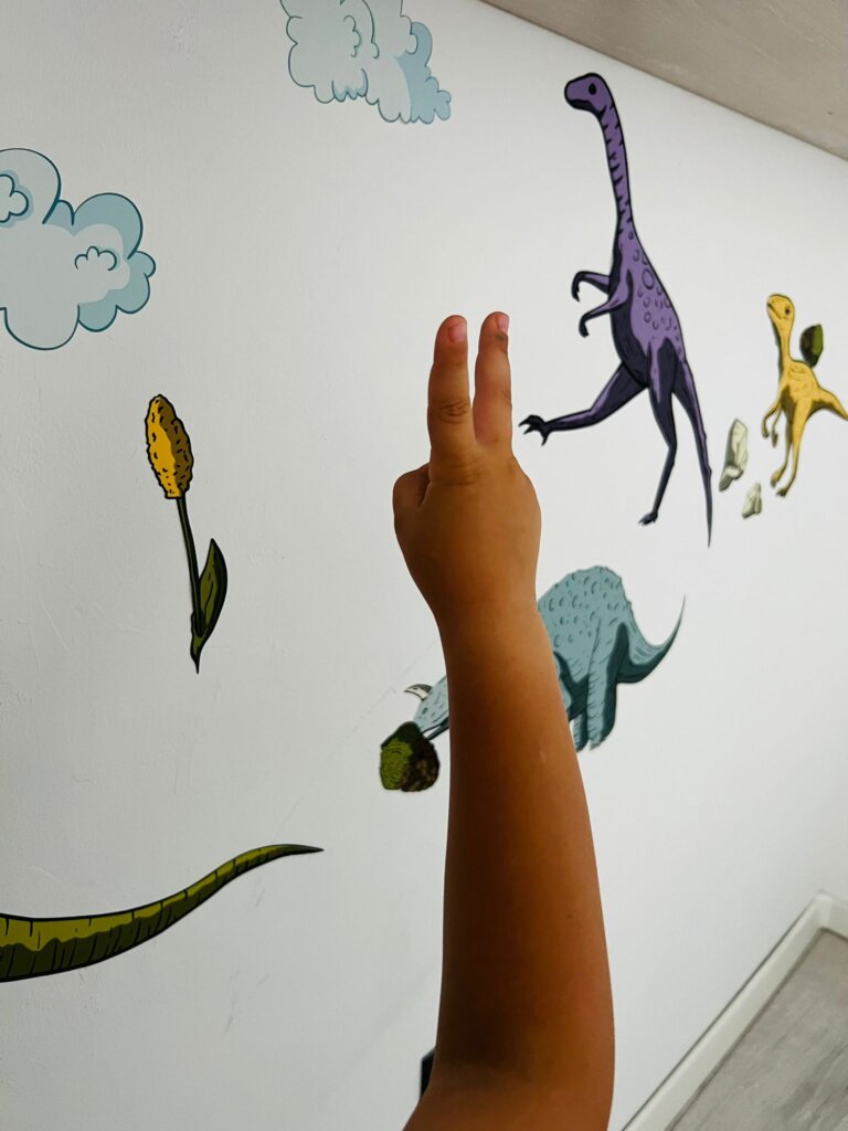 Parere client autocolant textil Murale Dinozauri